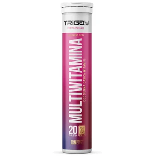 Triggy Multivitamine, aromă de căpșuni, 20 comprimate efervescente