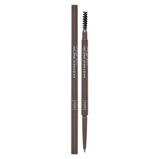 Карандаш для бровей Wibo Feather Brow Creator с кисточкой, мягкий коричневый