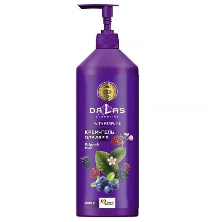 Гель для душу Dalas Blueberry Mix, 1000 г: ціни та характеристики