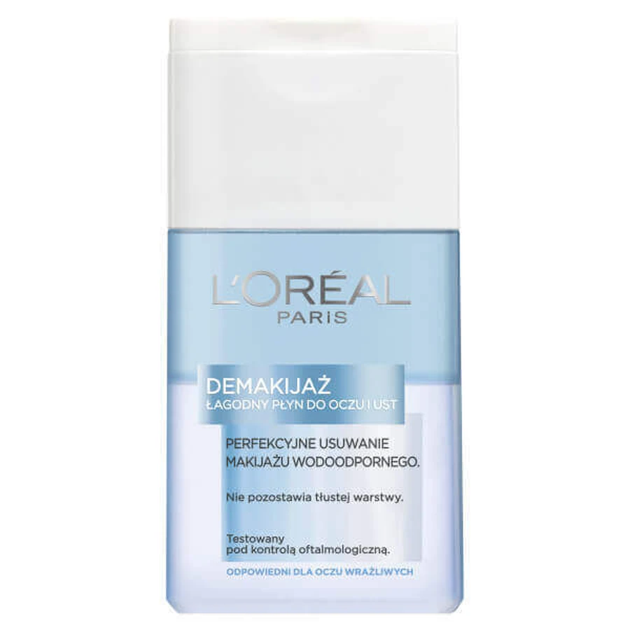 Ніжна рідина для зняття макіяжу з очей і губ L Oreal Paris, 125 мл: ціни та характеристики