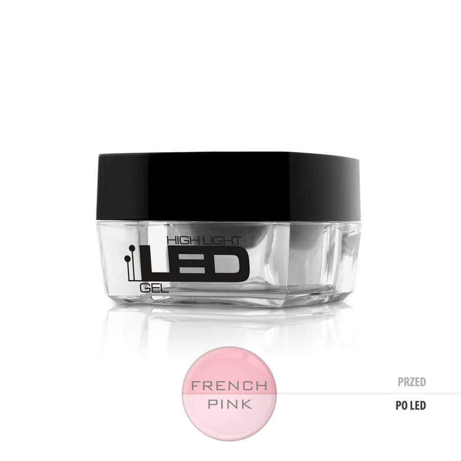 Silcare High Light Led Gel однофазный гель для ногтей средней густоты, цвет French Pink, 15 г: цены и характеристики
