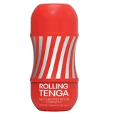 Одноразовий чоловічий мастурбатор Tenga Rolling Tenga з вакуумним гіроскопом, червоний