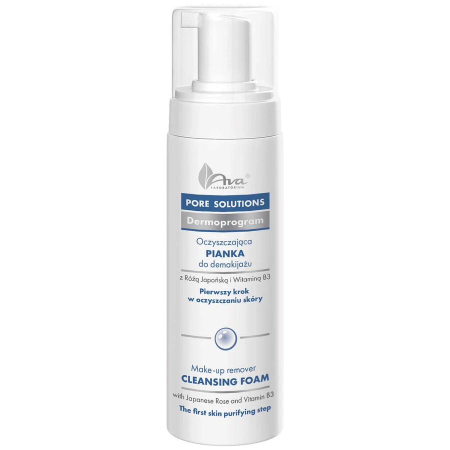 Пінка для очищення пор Ava Laboratorium Pore Solutions з японською трояндою і вітаміном B3, 150 мл: ціни та характеристики