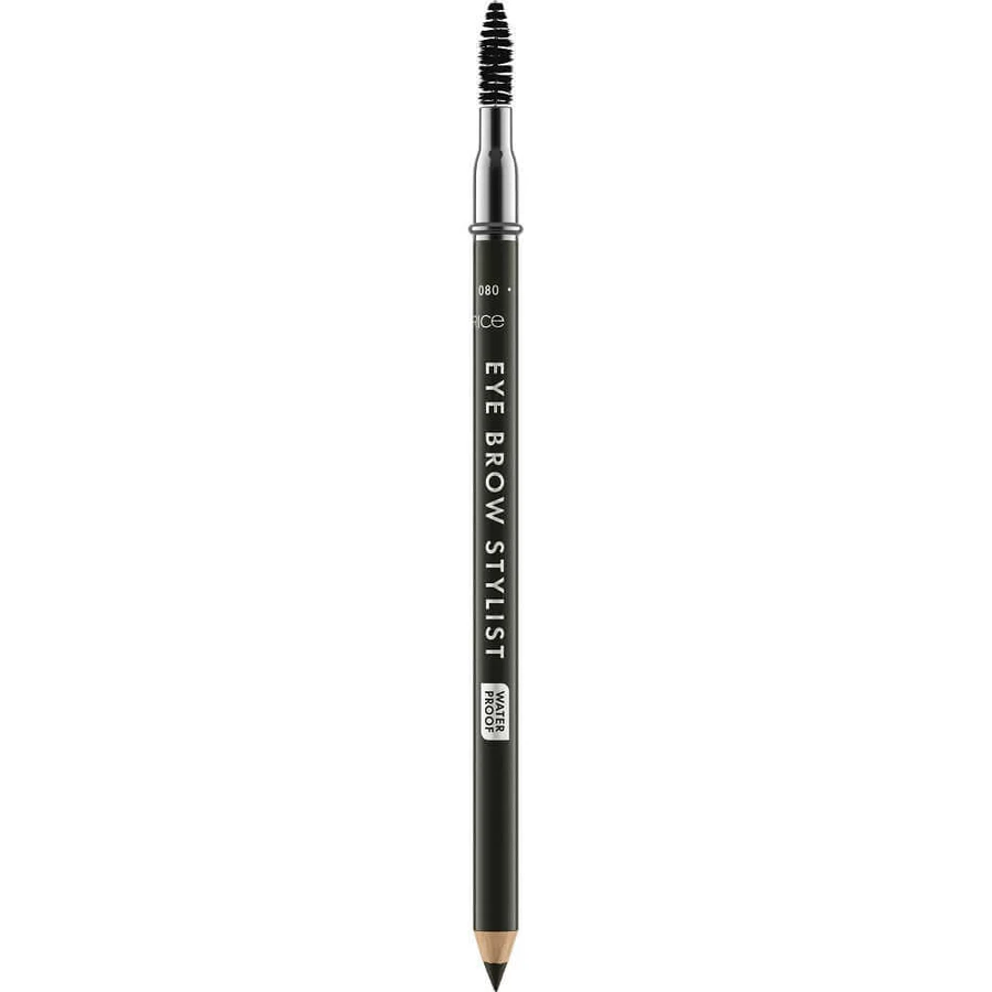 Олівець для брів Catrice Eye Brow Stylist Eyebrow Pencil with Brush 080 Back To Black, 1,4 г: ціни та характеристики