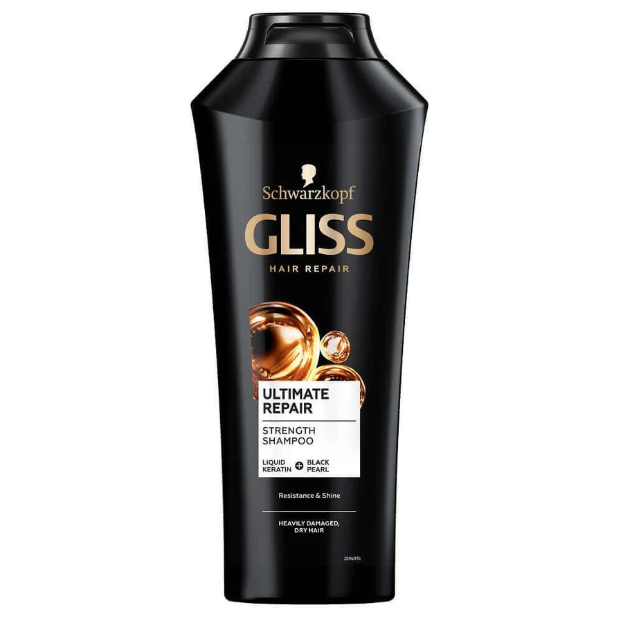 Gliss Kur Ultimate Repair восстанавливающий шампунь для сильно поврежденных волос, 400 мл: цены и характеристики