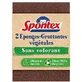 Spontex, губка для мытья посуды без красителя, 2 шт.