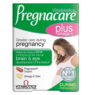 Vitabiotics Pregnacare Plus Omega-3 для беременных, 56 таблеток/капсул