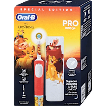 Oral-B Электрическая зубная щетка Oral-B Pro Kids Lion King*timber green 1 л, 1 шт.: цены и характеристики