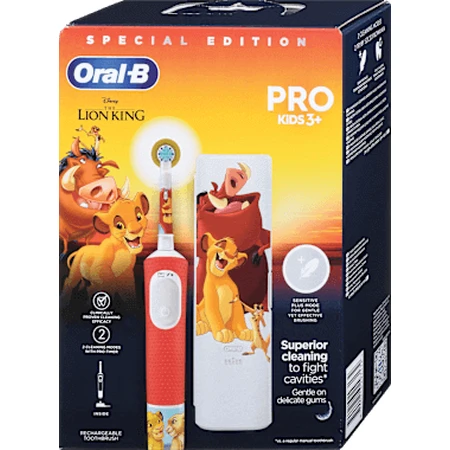 Oral-B Электрическая зубная щетка Oral-B Pro Kids Lion King*timber green 1 л, 1 шт.: цены и характеристики