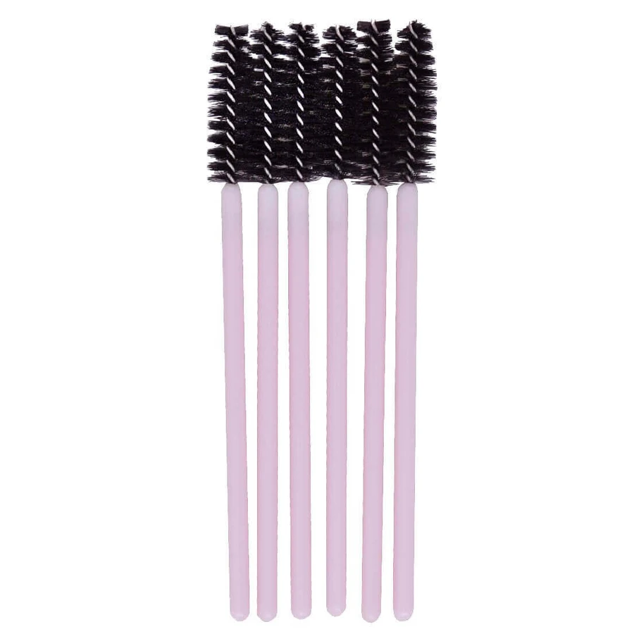 Щіточки для вій і брів Inter Vion Rose Collection, 6 шт: ціни та характеристики