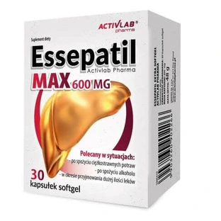 Activlab Essepatil MAX 600 мг, 30 капсул
