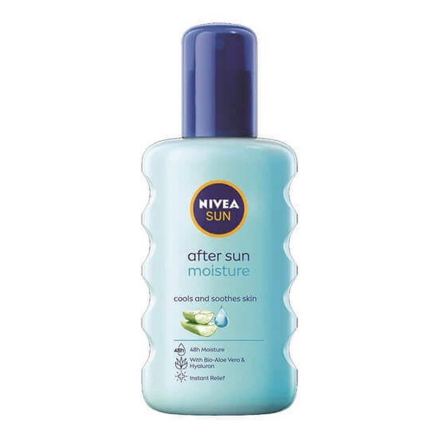 Зволожуючий спрей після пляжу Nivea Sun, 200 мл, Nivea Sun: ціни та характеристики