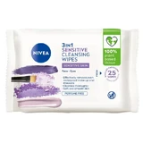 Салфетки для снятия макияжа Nivea Bio Cleansing Sensitive, 25 шт.