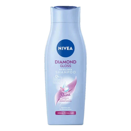 М'який шампунь для волосся Nivea Diamond Gloss, 400 мл: ціни та характеристики