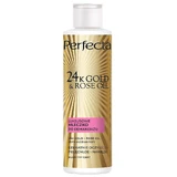 Роскошное молочко для снятия макияжа Perfecta 24K Gold &amp; Rose Oil, 200 мл