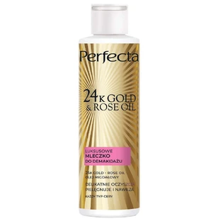 Роскошное молочко для снятия макияжа Perfecta 24K Gold &amp; Rose Oil, 200 мл
