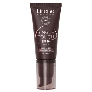 Увлажняющая тональная основа Lirene Single Touch SPF50, оттенок 04 Sand, 30 мл
