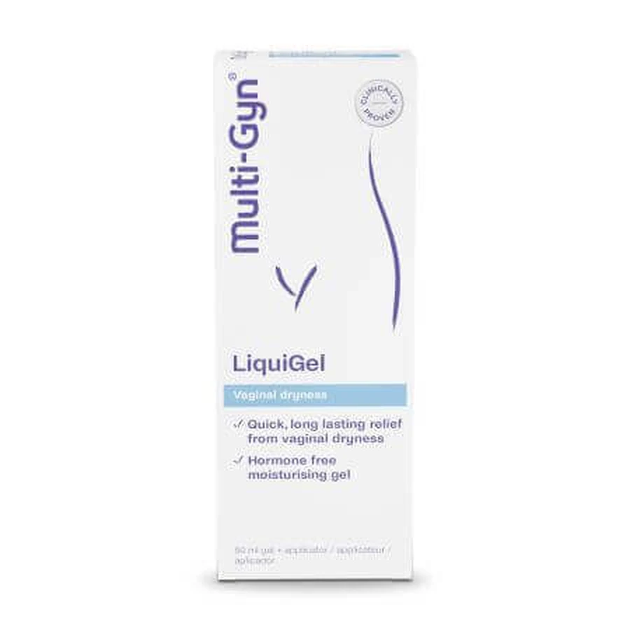 Гель Multi-Gyn LiquiGel, Мульті-Гін ЛіквіГель, зволожувальний засіб для інтимної зони, 50 мл: ціни та характеристики