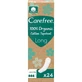 Длинные ежедневные прокладки Carefree из органического хлопка, 24 штуки