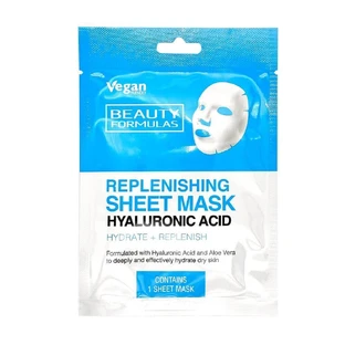 Beauty Formulas Hyaluronic Acid Filling Sheet Mask, 1 шт