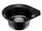 Efalock Professional, чёрная миска для окрашивания 250 мл, 1 шт.