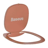 Подставка-держатель для телефона Baseus Ultrathin с самоклеящимся кольцом, розовая (SUYB-0R)