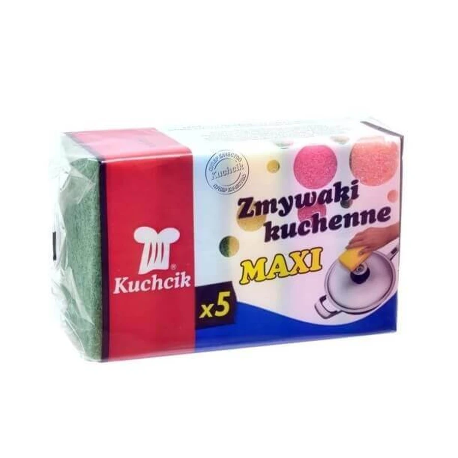 Губки кухонні Kuchcik Maxi 5 шт: ціни та характеристики