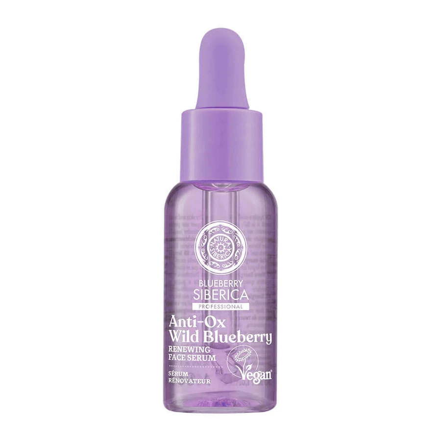Відновлююча сироватка для обличчя Natura Siberica Blueberry Siberica Vegan, 30 мл: ціни та характеристики