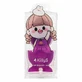 Спонж для макіяжу KillyS Tamagotchi Girl Violet з підставкою, 1 шт