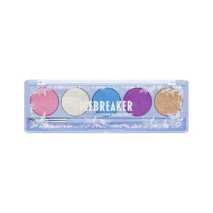 Палитра подводок для глаз Wibo Icebreaker Chrome Water Liners Metallic Eyeliner Palette, 5 г