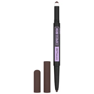 Двусторонний карандаш для бровей Maybelline Express Brow Satin Duo, оттенок 04, темно-коричневый, 0,71 г