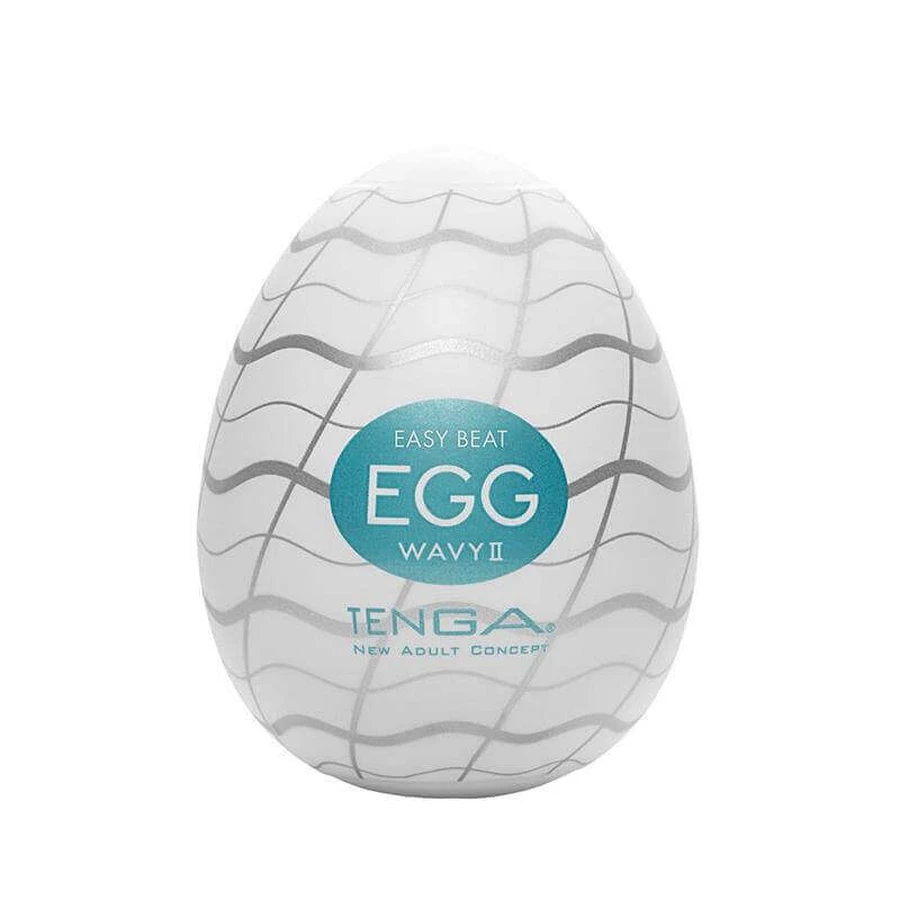 Одноразовый мастурбатор в форме яйца Tenga Easy Beat Egg Wavy II: цены и характеристики