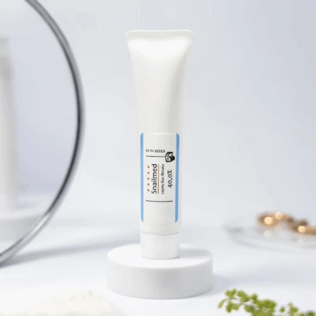 Snailmed Чистий слиз равлика 40%, cremă de ochi cu mucus natural de melc, ulei de avocado și unt de shea, 30 мл: ціни та характеристики