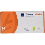 Abena, mănuși din nitril, nesterile, fără pudră, verzi, mărimea M, 100 bucăți