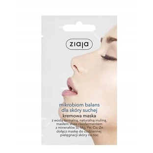 Ziaja, Microbiome Balance, маска для лица для сухой кожи, 7 мл