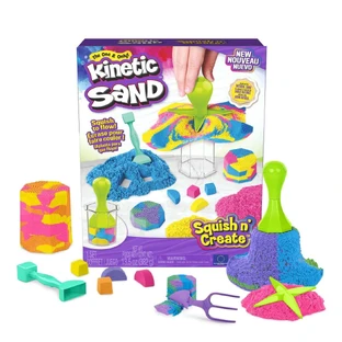 Кінетичний пісок, + 3 роки, Squish n' Create, Kinetic Sand