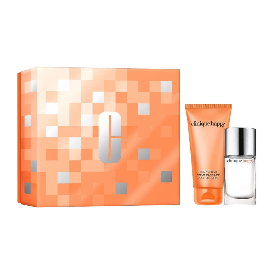 Парфуми Clinique Happy Set, 30 мл + крем для тіла, 75 мл: ціни та характеристики