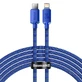 Baseus CAJY000303 Lightning - USB-C PD Cable 20W 480Mb/s 2m - Blue