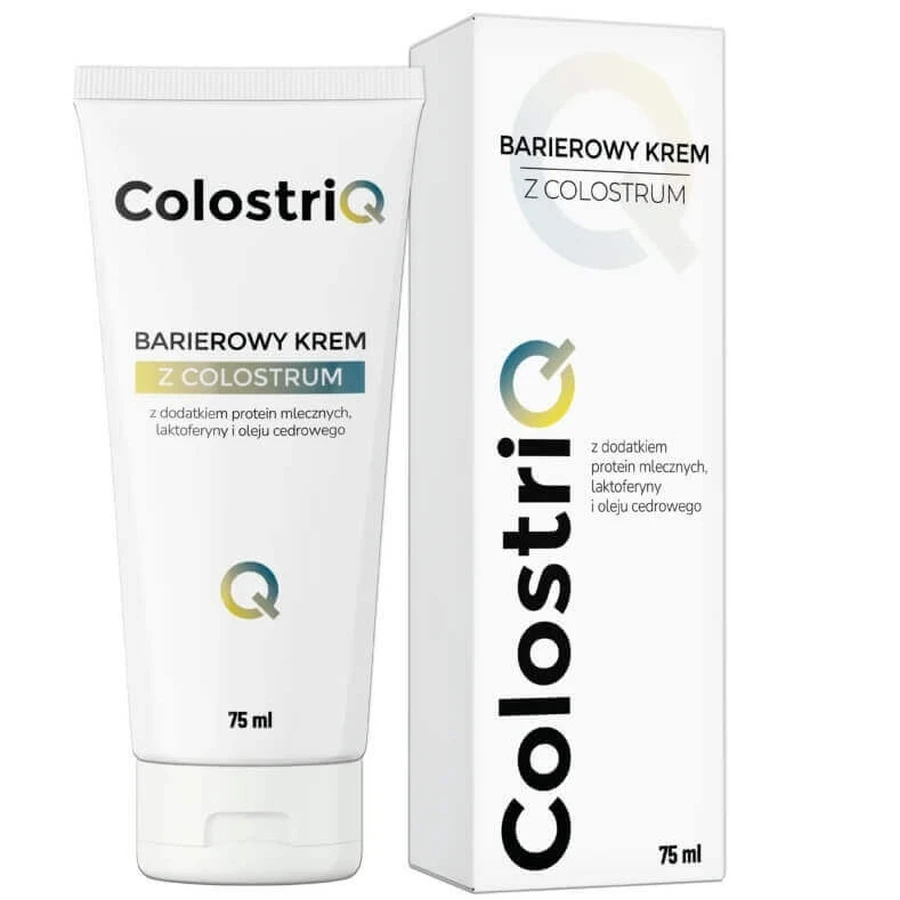 Бар'єрний крем ColostriQ з молозивом, 75 мл: ціни та характеристики