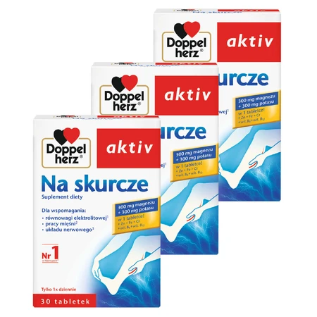 Набір Doppelherz aktiv Na Skurcze, 3 x 30 comprimate: ціни та характеристики