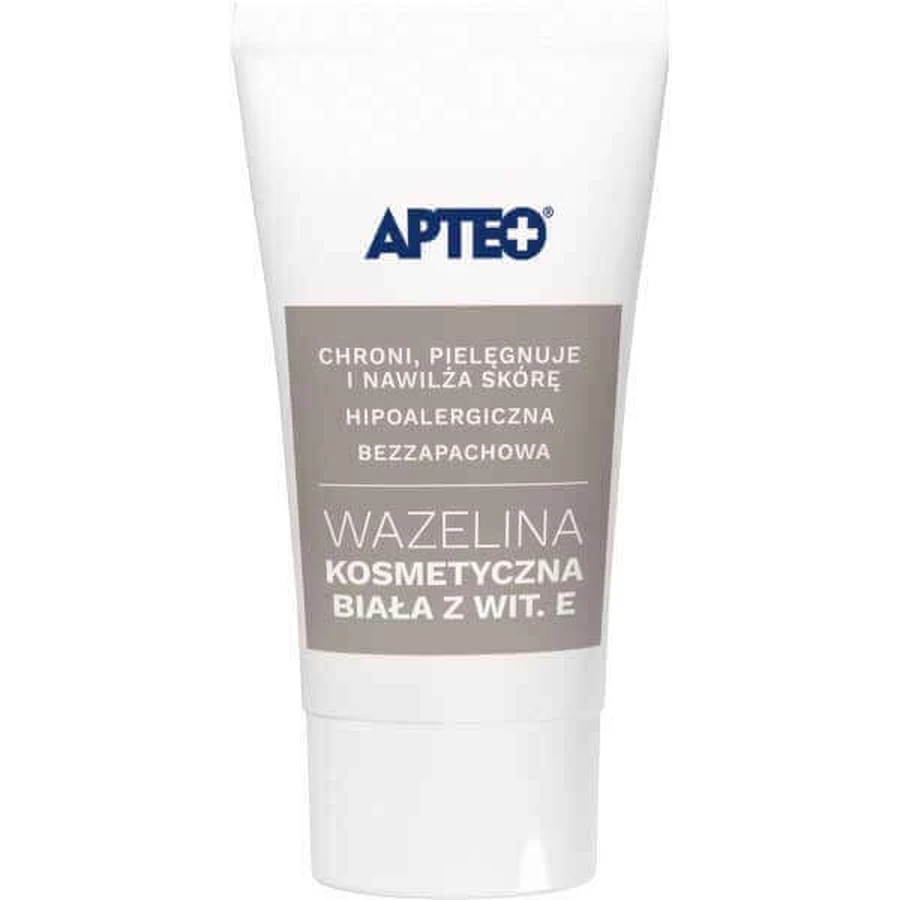 Вазелін Apteo White Cosmetic з вітаміном Е, 20г: ціни та характеристики