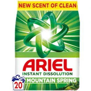 ARIEL Стиральный порошок Горный родник 20 стирок, 1,3 кг