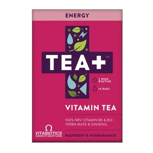 Vitabiotics Tea+ Energy, 14 пакетиків