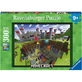 Пазл Minecraft, 9 років+, 300 деталей, Ravensburger