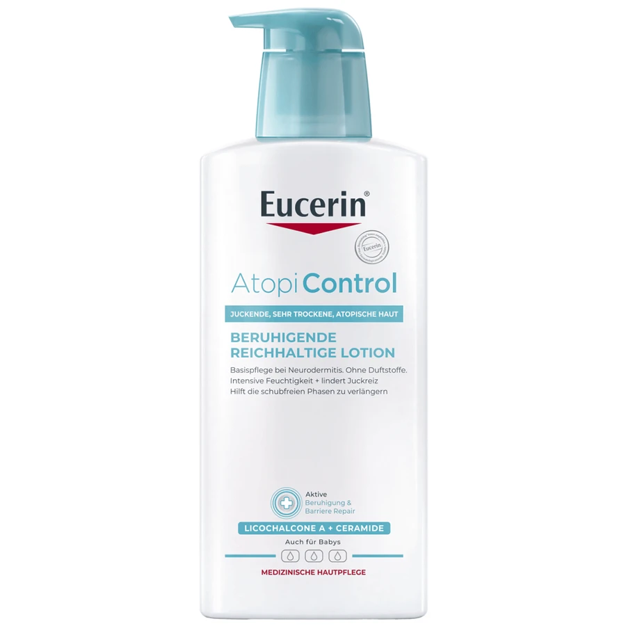 Eucerin AtopiControl, лосьйон для заспокоєння тіла, 400 мл: ціни та характеристики
