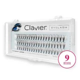 Clavier Eyelash Silk Dense Natural Tufts 9 мм