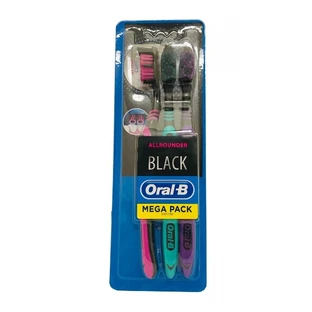 Oral-B, All Rounder, Зубні щітки, 3 шт