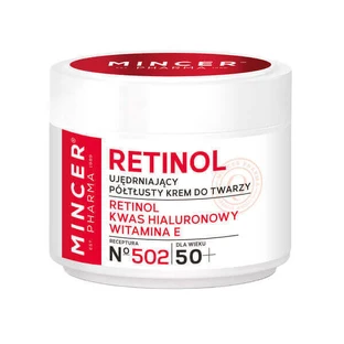 Mincer Pharma Retinol 50+ Firming Semi-Rich Face Cream № 502, 50 мл