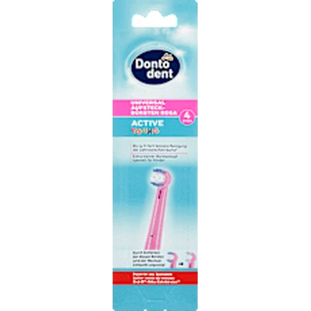 Dontodent Active Young Power Набор щеток Active Young Pink, 4 шт.: цены и характеристики