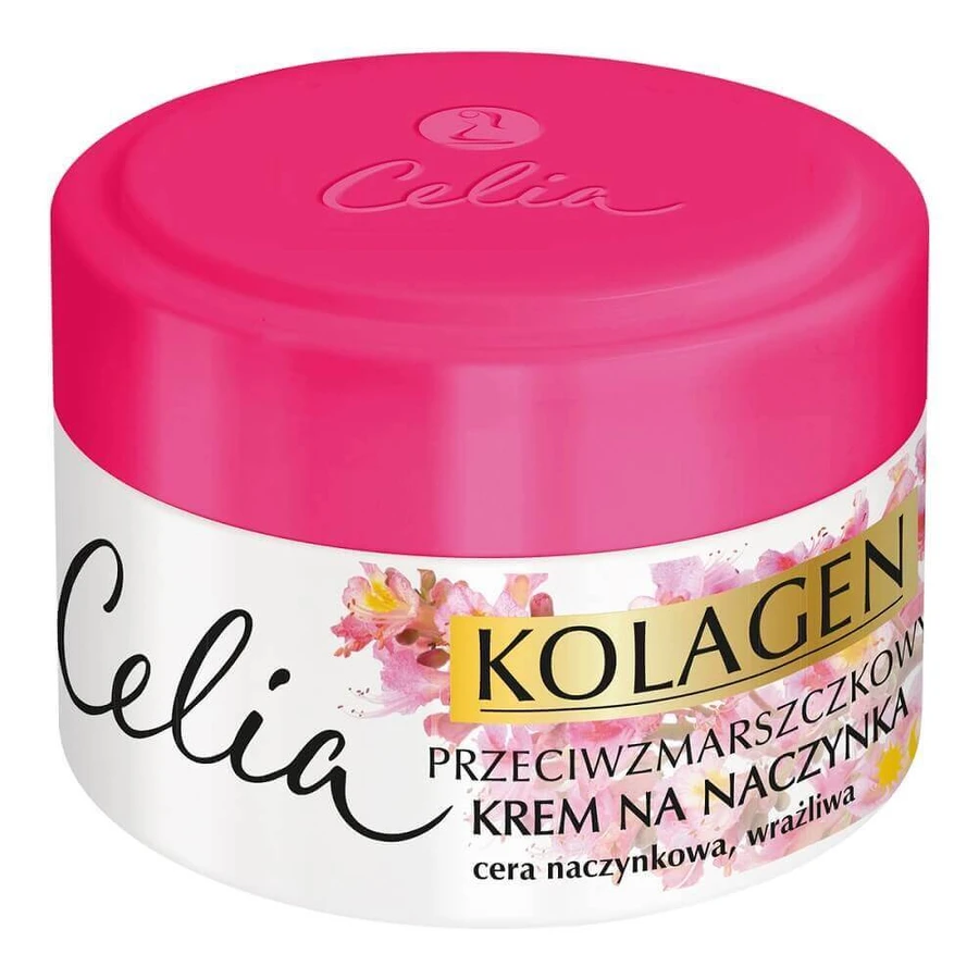 Celia Collagen Крем проти зморшок від капілярів, 50 мл: ціни та характеристики